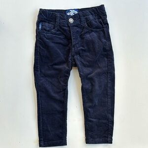 Boys Corduroy Navy Pants - Thomas Brown